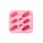 1 tk 8 &otilde;&otilde;nsused koomiksipilv silikoonvorm isetehtud k&uuml;&uuml;nla vaigu krohv vormi valmistamisel roosa