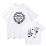 Anime Hellsing Ultimate T-s&auml;rgid Unisex R&otilde;ivad Graafiline Manga Alucard Silmad Harajuku Puuvillased T-s&auml;rgid Unisex Suve Top Unisex t&auml;navar&otilde;ivad 4XL