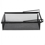 under Cabinet Hanging Drawer Closet Organizer Space Saving Easy to Clean Pull Out Basket for