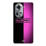 Coque de t&eacute;l&eacute;phone - Maniacase - Oppo Reno 11 5G - Noir et rose - Silicone - Souple