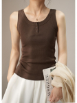 Ukos Women's Wood Fiber Summer Vest - Versatile Sling Top
