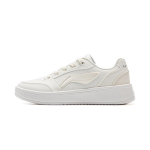 Li Ning Yuan Bao V3 Klassikalised Moodsad Valged Tennised Retro Mitmek&uuml;lgsed Paks Tald Mugav Tagasil&ouml;&ouml;giga Naiste Tennised Pilvevalge AGCV108-3 36⅓