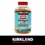 [KIRKLAND] (hp5) Super Omega 3 koos EPA + DHA-ga 180 pehmet kapslit