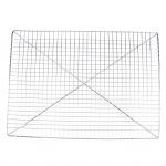 Kleepumatu roostevaba terasest k&uuml;psetusrest kookide, leibade, k&uuml;psiste jahutamiseks, k&ouml;&ouml;gitarbed 46x33x2,8cm