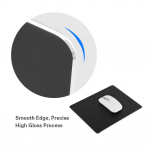 Aluminum Alloy NOn slip Gaming Mouse Pad Mat Double Sided Mousepad for PC Laptop Computer Black must