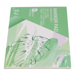 Markeriplokk Sket&scaron;iraamat 30 lehte paberit Kunstipaber 80 g/m&sup2; Maalimise Joonistamise Tarvikud A4 A4