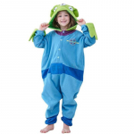 Armsad koomiksikoletise onesie pidžaamad lastele, naljaka tegelase kapuutsiga kost&uuml;&uuml;m magamiseks, pehme fliisist jumpsuit, j&otilde;ulud, halloween, peokosplai 6