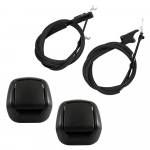 Vasak + parem esiistme kallutatav k&auml;epide + kaabel Ford Fiesta MK6 3-ukselisele