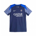 Nike Paris Saint-Germain Treening Soojendus L&uuml;hikeste Varrukatega Jalgpallis&auml;rk Meeste Toppid Tumesinine HJ6574-411 XXXL