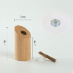 T&auml;ispuidust konks seinap&ouml;&ouml;gipuust rippuks Tagumine riidepuu V&otilde;tmek&uuml;bara kotiriiul P&auml;hkel mantlikonks Kodu Korraldage Decora Tarvikud T&ouml;&ouml;riist