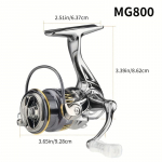 Metallist &otilde;ngerull Sujuv s&uuml;steem M&otilde;lemak&auml;eline Sobib magevee- ja soolaseveep&uuml;&uuml;giks J&auml;&auml;p&uuml;&uuml;k V&auml;litingimustes j&auml;&auml;p&uuml;&uuml;gi harrastaja Kalap&uuml;&uuml;gikink MG800S hall