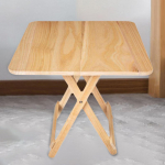 Kokkupandav ruudukujuline laud Kodum&ouml;&ouml;bel Puidust Kaasaskantav V&auml;ike korter Telkimine K&otilde;rvalalused jaoks