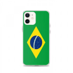 Coque T&eacute;lephone Drapeau Br&eacute;sil &ndash; iPhone 12