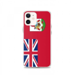 Coque pour iPhone - PIXELFORMA - iPhone 12 - Drapeau des Bermudes - Silikoonist supp - Design l&eacute;ger