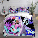 Dandy's World Voodikomplektid Voodikate Tekk Voodikate Padjap&uuml;&uuml;r 2-3-osalised komplektid Laste T&auml;iskasvanute Magamistoa Sisustus US Full 203x228cm