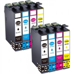 Pack de 8 Cartouches Compatibles EPSON 16 XL pour Imprimantes WorkForce