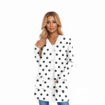 Naiste pikkade varrukatega kampsun, vabaajajakk taskutega, topp XXL