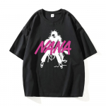 Jaapani Manga Black Stones Nana Osaki Vintage T-s&auml;rgid Naiste R&otilde;ivad L&uuml;hikeste Varrukatega T-s&auml;rk Naiste T-s&auml;rgid 4XL