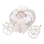 Kinkekarp Peen romantiline metallist armastuse s&uuml;damesoovi kommikarp pulmadeks