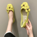 Naiste 2024. aasta uued madala s&auml;&auml;rega ja lamedad kingad, retro kandilise ninaga, libisemiskindlad pehme p&otilde;hjaga kingad, lillelised kingad 35