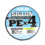 Sunline PE Line X4 Siglon 1800M PE 0,5 8LB laimiroheline (0833) laimiroheline v&auml;rv