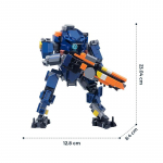 Buildmoc Titanfalleds Legion Ion Titan Mecha Roboti Kujud MOC Komplekt Ehitusklotsid M&auml;nguasjad Lastele Laste Kingitused 470 TK Klotse