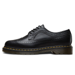 dr. Martens 3989 Sile Nahk Brogue Must Kollane &Otilde;mblus Unisex Tossud 22210001 39