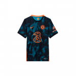 Nike Chelsea 21-22 v&otilde;&otilde;rsilgune l&uuml;hikeste varrukatega treenings&auml;rk meestele Topid Lilleline DB5894-468 S