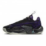 Air Jordan Luka 2 GS Space Hunter Laste tossud Must Grand-Purple Aurora-Green DZ3498-001 36