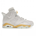 Air Jordan 6 Retro Craft P&auml;rl Naiste Tossud Hall Puhta Platinum Valge-Sinine DQ4914-074 35.5
