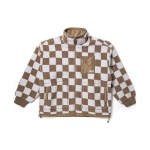 Vans Retro Sports ruuduline lukuga fliisjakk Naiste jakid Pruun VN000H0RCY5 XL