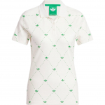 Adidas Originals Trefoil Moodne Mugav Mitmek&uuml;lgne L&uuml;hikeste Varrukatega Polo S&auml;rk Naiste Topid Kridav&auml;rvi Roheline JM8265 S