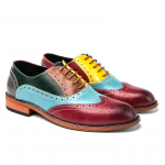 Moodsad meeste retro plokkjalatsid Moodsad mugavad lapitud nahast kingad Meeste Briti h&auml;rrasmehe sotsiaalsed kingad Meeste suurused 38-48 38