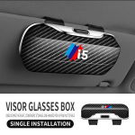 Alcantara seemisnahast Auto Prillikarp Hoiukarp P&auml;ikeseprillihoidik Autotarvikud BMW 1 2 3 5 7Seeria GT X1 X2 X3 X5 i3 i5 jaoks