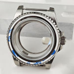 40 mm roostevabast terasest korpus meeste modifitseeritud kellale mineraalklaasiga, &uuml;hildub 2813/8215 liikumistega Transparent Caseback