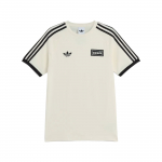 Adidas Originals X Oasis Koost&ouml;&ouml; 3-triibuline SS25 Kitsa l&otilde;ikega mugav spordis&auml;rk l&uuml;hikeste varrukatega Unisex Topid KT-3446 M
