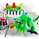 Pianosaurus Plush &Otilde;udusloomad Roheline Dinosaurus T&auml;idisnukk Anime Armsad M&auml;nguasjad Nukk Kollektsioneeritavad Peluches Laste Kingitus Kohandatud roheline
