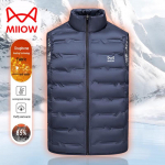 Mao Ren Unisex Stand Collar Duck Down Vest 2XL