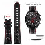 21mm vasikanahast kellarihm Omega Super Moon Dark Side Apollo 8 seeria meeste 311.92 kella rihma k&auml;ev&otilde;ru 311.92.44 21mm