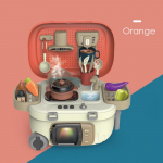 Laste k&ouml;&ouml;gim&auml;nguasjade komplekt Simulatsioon k&ouml;&ouml;gin&otilde;ud pesumasin leivamasin mikrolaineahi teesklemine m&auml;ngupidu lastele interaktiivsed m&auml;nguasjad CHINA