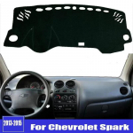 Chevrolet Spark Auto Armatuurlaud Katte Matt Padi Dashmat P&auml;ikesekaitse Dash Mat Mustusevastane Autotarvikud 2013 2014 2015 Polyester punane