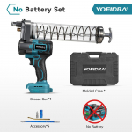 YOFIDRA 15000PSI 103Mpa Elektriline M&auml;&auml;rep&uuml;stol K&otilde;rgsurve M&auml;&auml;rde&otilde;li Sissepritsepump Masin M&auml;&auml;rep&uuml;stol Makita 18V Aku Pinni jaoks Without Battery