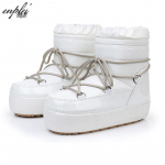 2025 Naiste Veekindlad Poolpikkusega Talvised Moon Boots Euroopa, Ameerika ja Venemaa jaoks 34/35