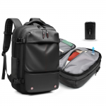 [reisiinspiratsioon] Vaakumkompressiooniga seljakott, TSA heakskiiduga, Vargusvastane, 55L, pumbaga, &Auml;rireiside seljakott, Suure mahutavusega, Laiendatav,