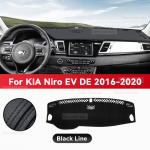 KIA NIRO EV DE 2016-2020 Autode Armatuurlaua Kate Matt P&auml;ikesekaitse Padi V&auml;ltige Valguse Matt N&auml;idikupaneeli Vaip Kaitse Tarvikud Artificial Leather&Left Rudder