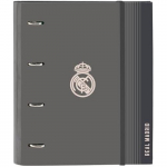 Classeur - SAFTA - Real Madrid 3&egrave;me &eacute;quipe 24/25 - 4 anneaux de 35 cm - 100 feuilles A4 - Couverture rigide hall