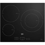 Table de cuisson - BEKO - HIIS63206M - 3 feux - Induction - 28cm