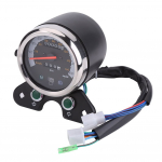 95mm Spidomeeter Mehaaniline Veekindel UV-kaitse LED-valgus Mootorratta Odomeeter (t&uuml;&uuml;p A)