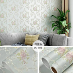 Paksenenud Euroopa stiilis seinakleebised 3D elutuba isekleepuv kodu kaunistus mittekootud tapeet magamistoa tausttapeet 53CMX3M