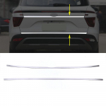 For Hyundai Creta 2022 2023 auto Styling V&auml;lisosa Taastamine Tagumise pagasiruumi tagaluugi viimistlus roostevabast terasest kroom Style B